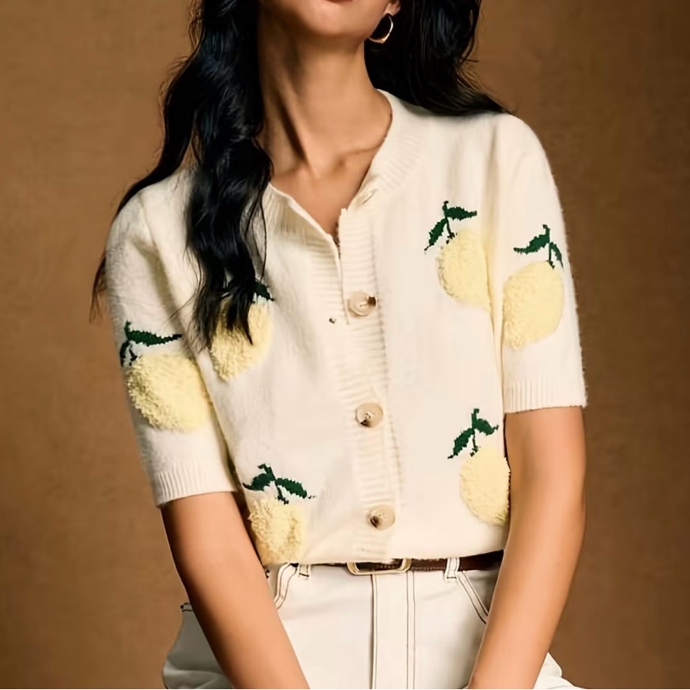 The Maeve Mango Summer Sweater Euro Summer Top